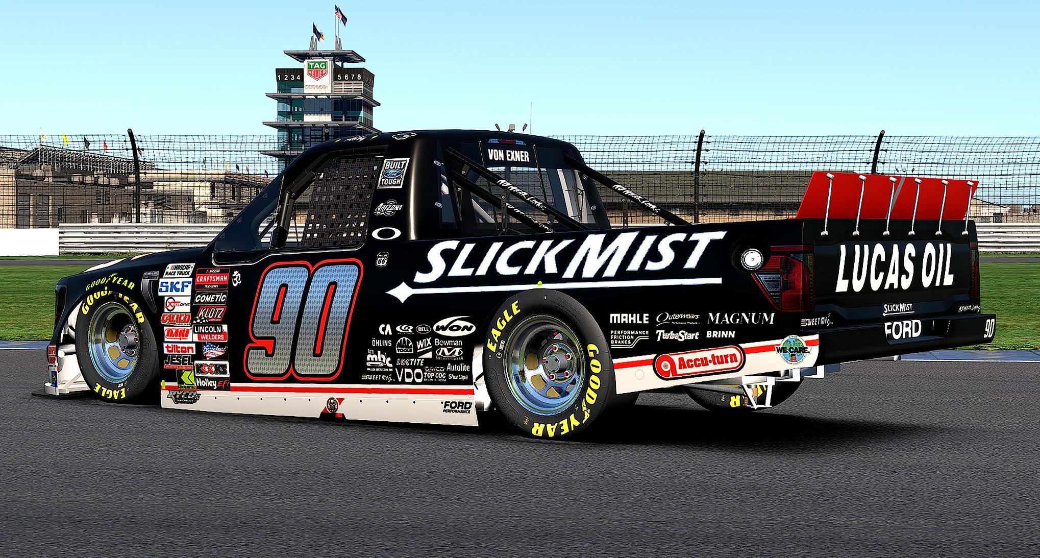 Preview of NO NUM #90 Scott Bloomquist Lucas 2002 (what if) / 2026 Craftsman Truck / Donlavey Racing "Gungnir" by Abigail von Exner