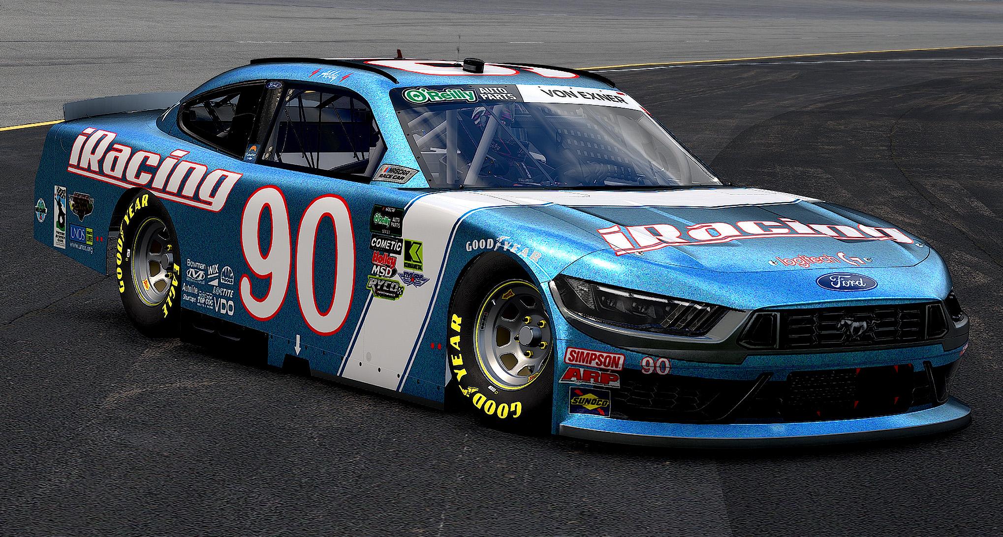 Preview of #90 Jody Ridley JD Stacy iRacing 1982 / 2026 OReilly Series / Donlavey Racing "Primary" by Abigail von Exner