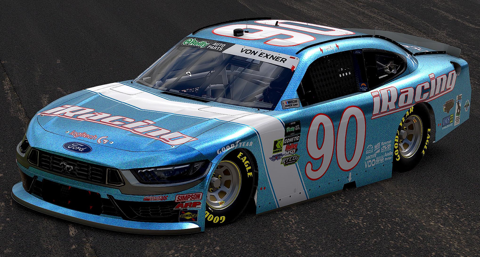 Preview of #90 Jody Ridley JD Stacy iRacing 1982 / 2026 OReilly Series / Donlavey Racing "Primary" by Abigail von Exner