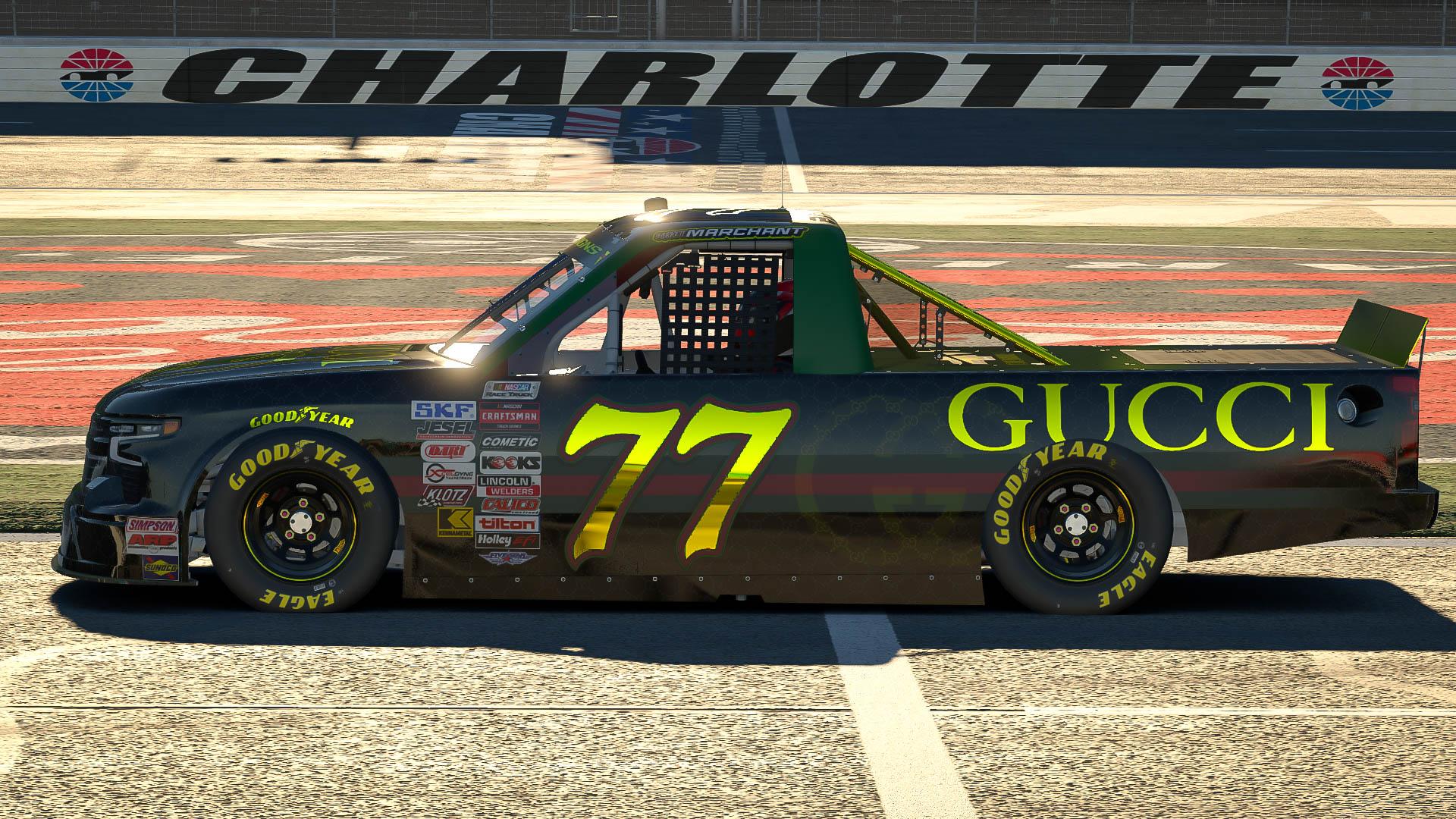 Gucci Racing Livery Garrett Marchant Gucci Truck by Brandon Kelley4 - Trading Paints