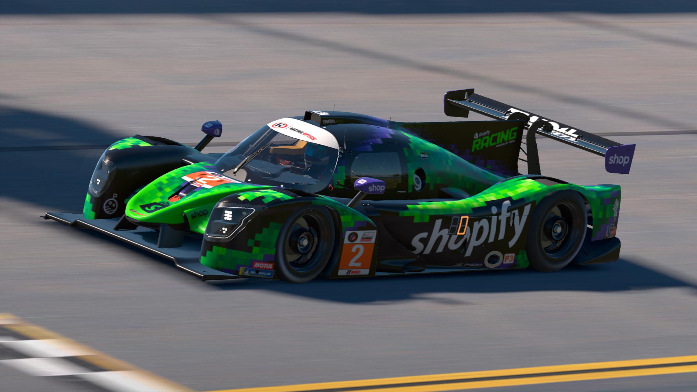 Preview of OFFICIAL 2026 #22 Shopify Racing Powered by TWOth IMSA VP Racing Sportcars Challenge LIgier JS P320 by Tyler Manning