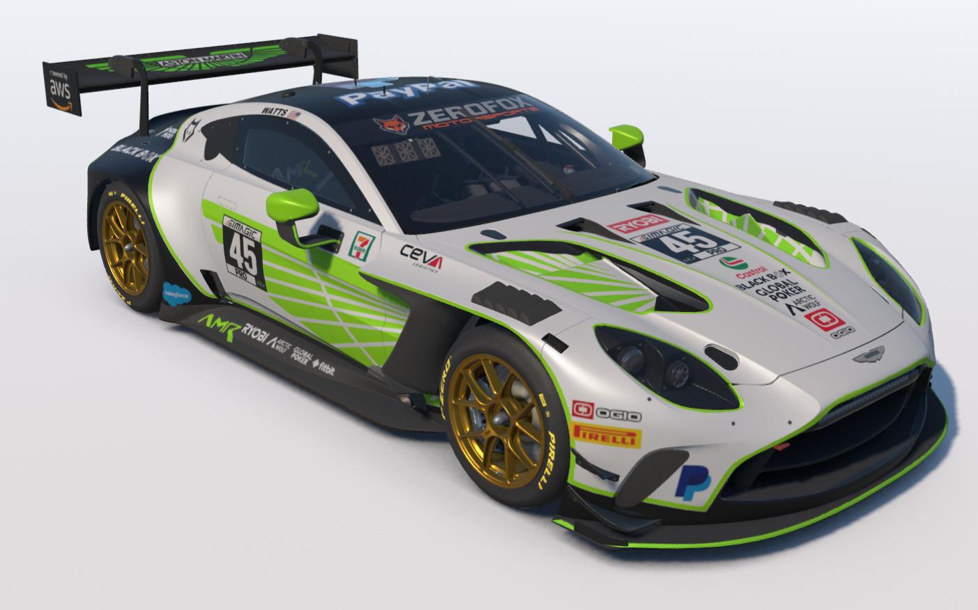 Preview of ZFM White AMR Aston Martin GT3 EVO by Mike W.