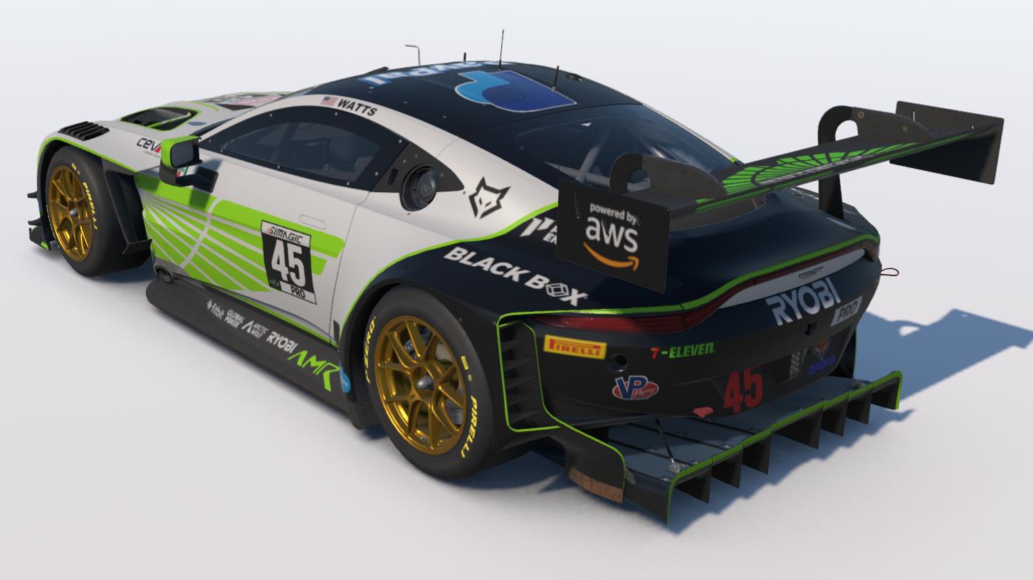Preview of ZFM White AMR Aston Martin GT3 EVO by Mike W.