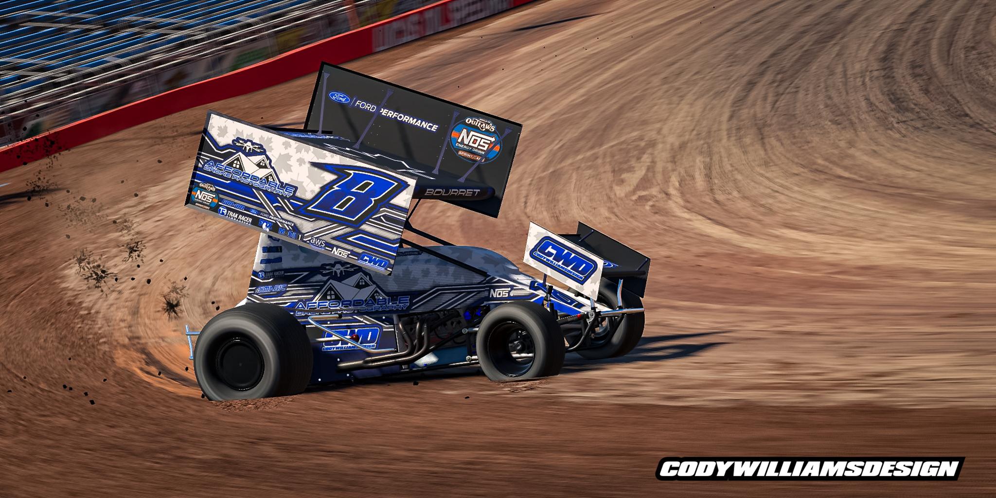 Preview of Simon Bourret Dirt Sprint Car! by Cody G Williams