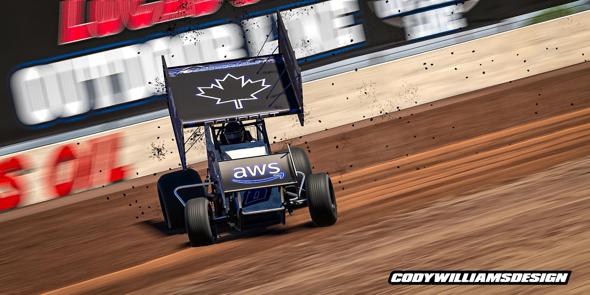 Preview of Simon Bourret Dirt Sprint Car! by Cody G Williams