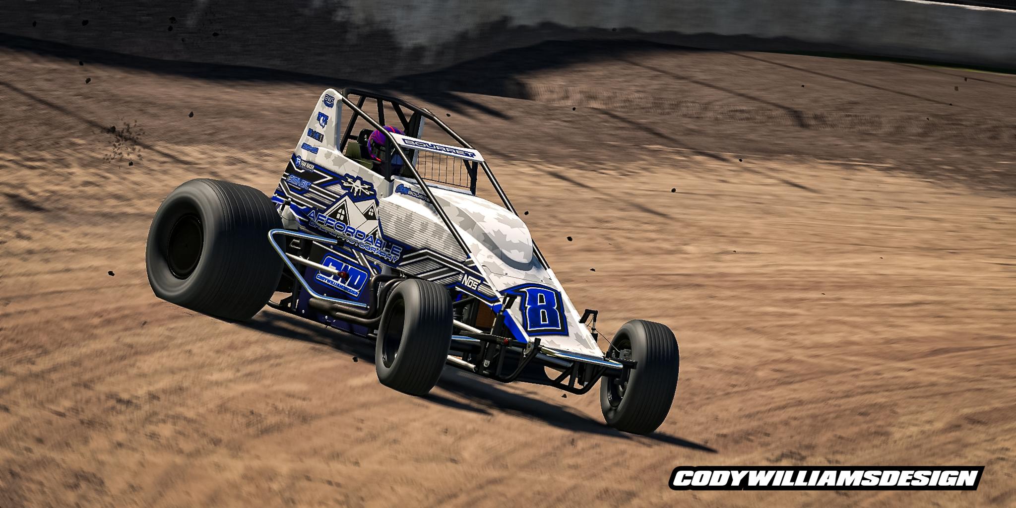 Preview of Simon Bourret NW Dirt Sprint Car! by Cody G Williams