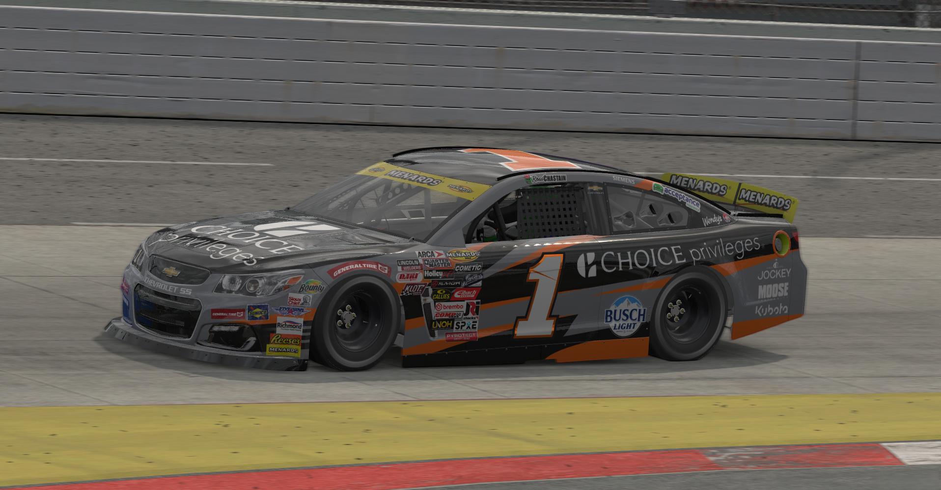 Preview of Ross Chastain 2025 Choice Privileges #1 Arca by Zain R.