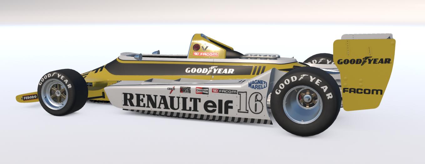Preview of 1979 Renault RS10 F1 Twin-Turbo  by Donald W.