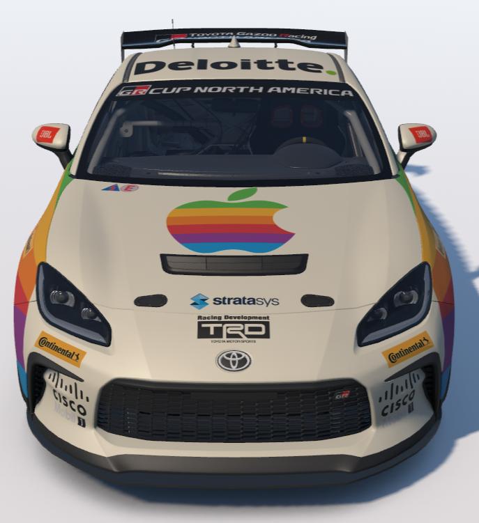 Preview of Retro Apple/Nike Toyota GR86 by Ronald Lawson2