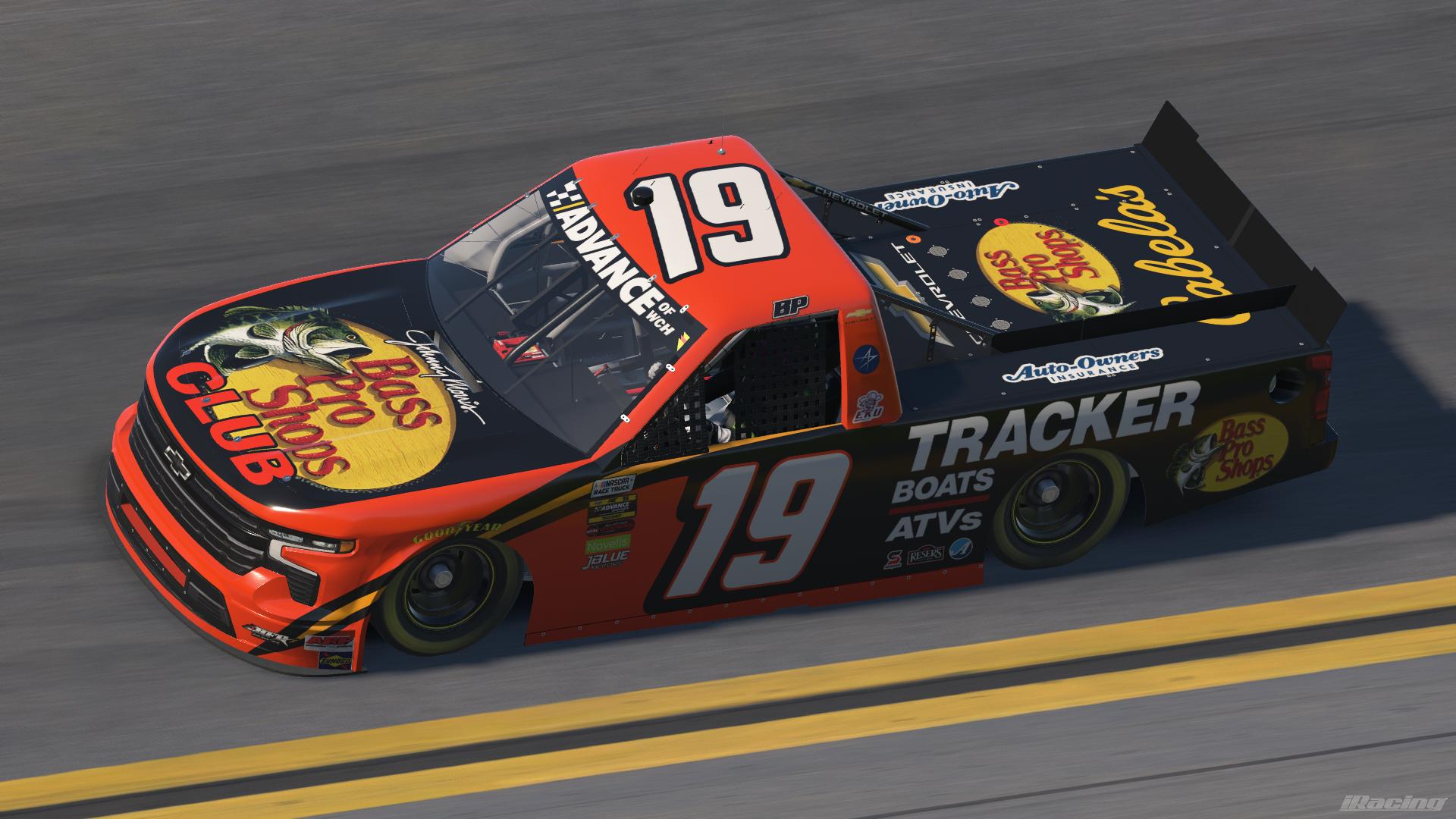 Preview of Brody Poole Bass Pro Shops #19 FRC Chevrolet Silverado RST by Sam Heffner