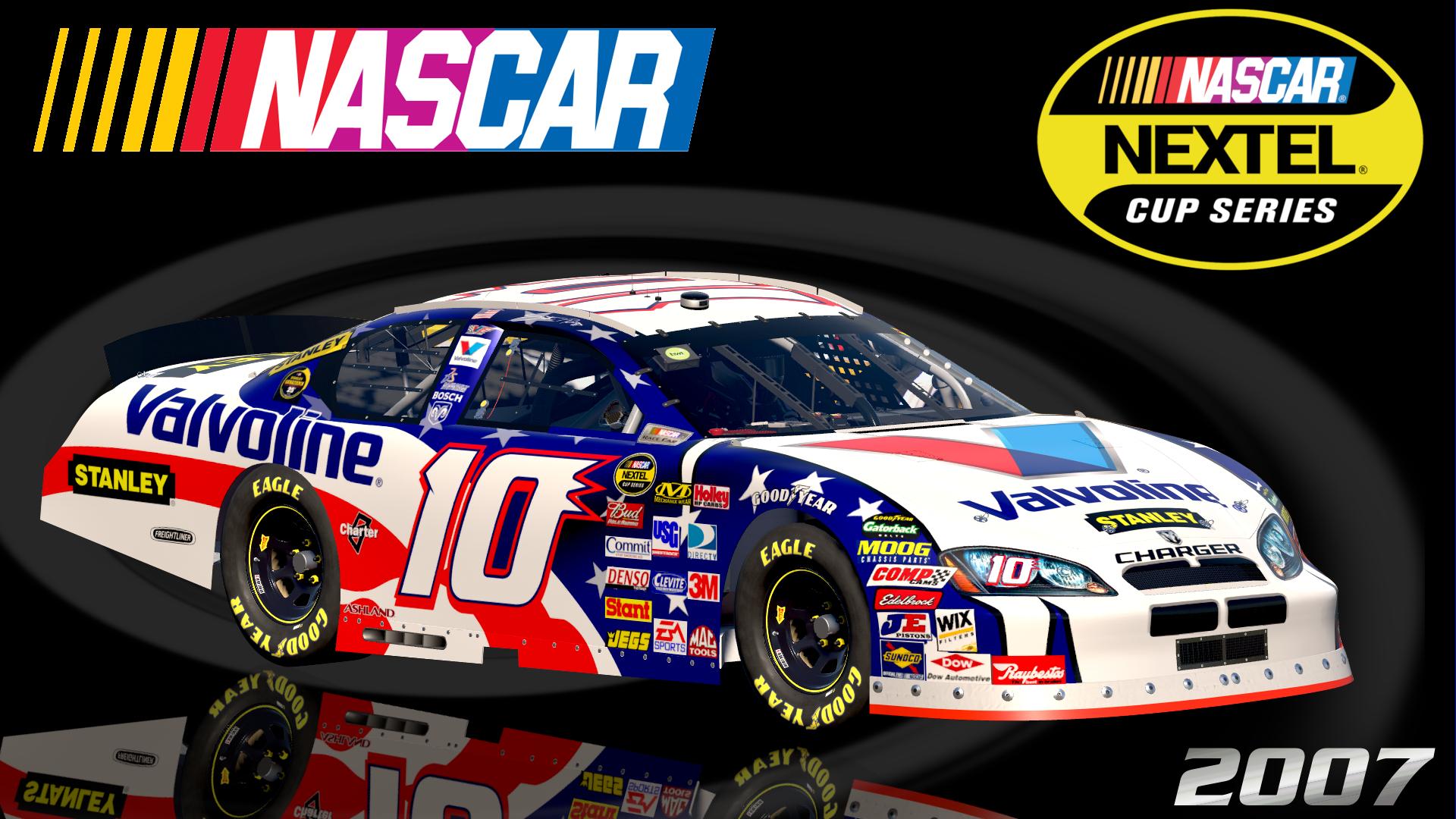 Preview of #10 Scott Riggs 2007 Valvoline Dodge Charger by Christian Budd