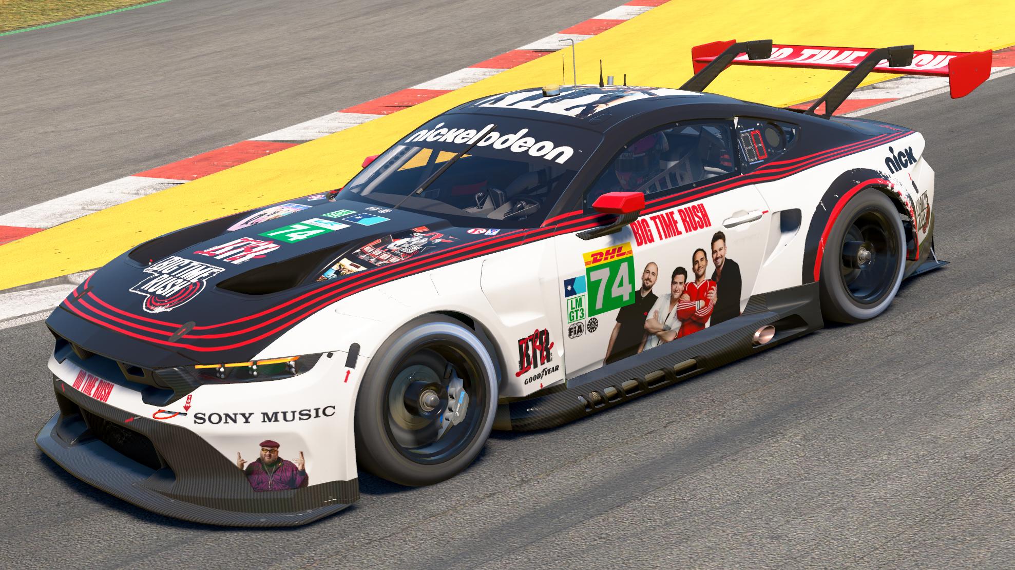 Preview of Big Time Rush Ford Mustang GT3 by Jasper De Jong