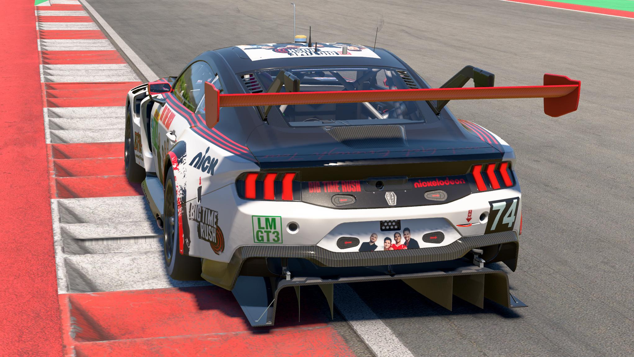 Preview of Big Time Rush Ford Mustang GT3 by Jasper De Jong