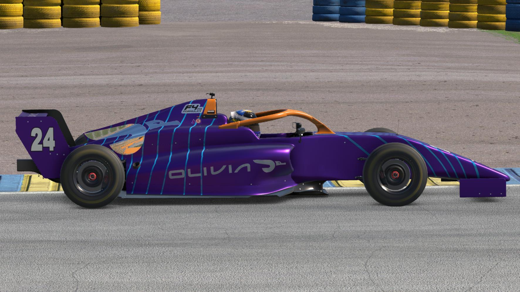 Preview of Olivia Racing Orange by Paul Espina