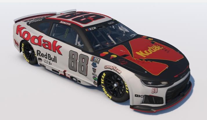 Preview of Kodak white shirts 2026 Daytona 500 Car  by Gary Nash3