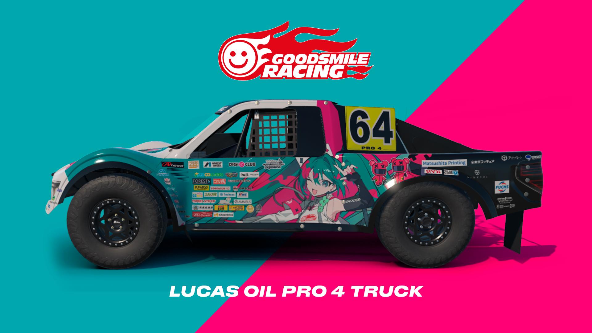 Preview of Goodsmile Racing 2025 | Lucas Oil Pro 4 Truck by Danilo Vaz