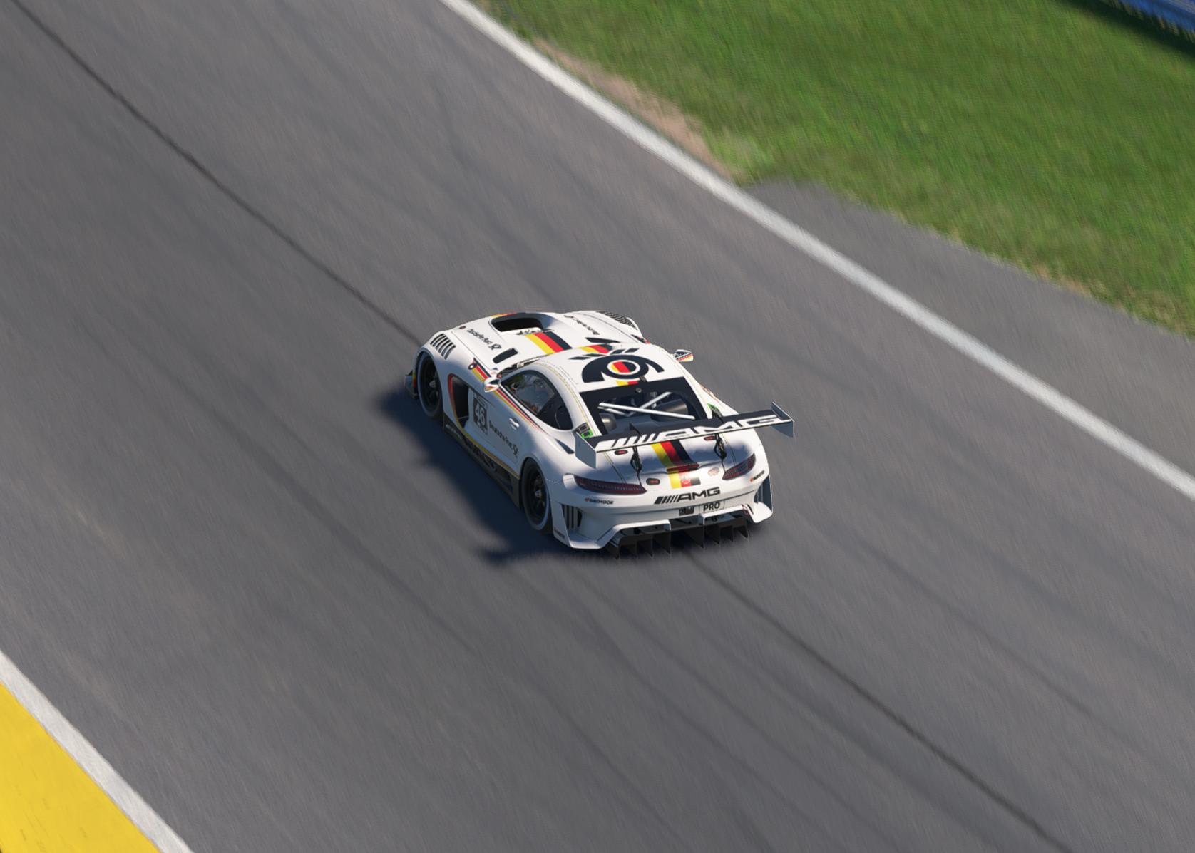 Preview of Mercedes-Benz AMG GT3 – Deutsche Post Tribute Motorsport Livery by Waleed Sulehria