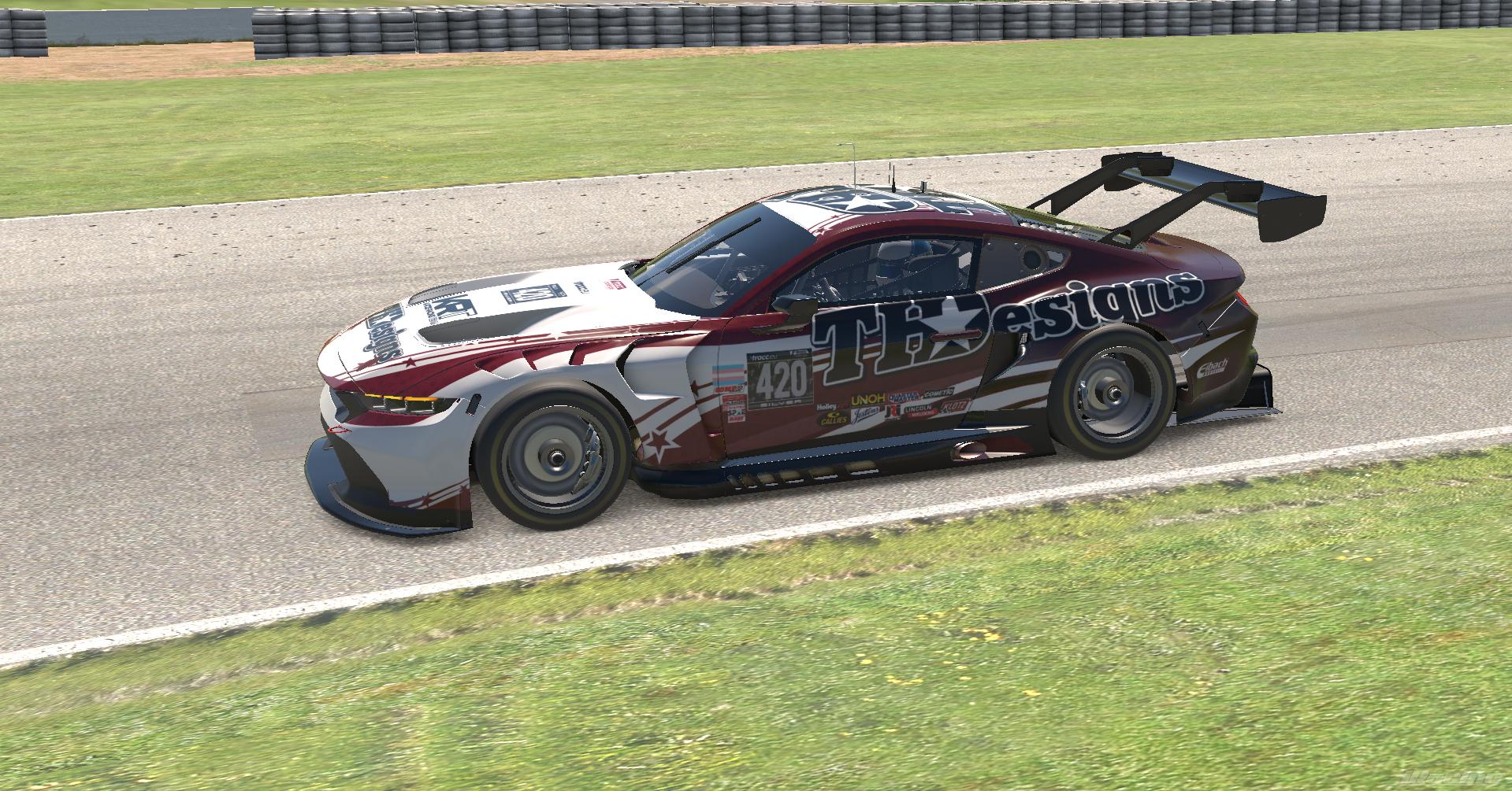 Preview of 2026 - SimStamp - Sol / SheepMomSol - TH Designs - 2026 VTRACC Variation Regal Red to Heart of Texas by Teejay Handley