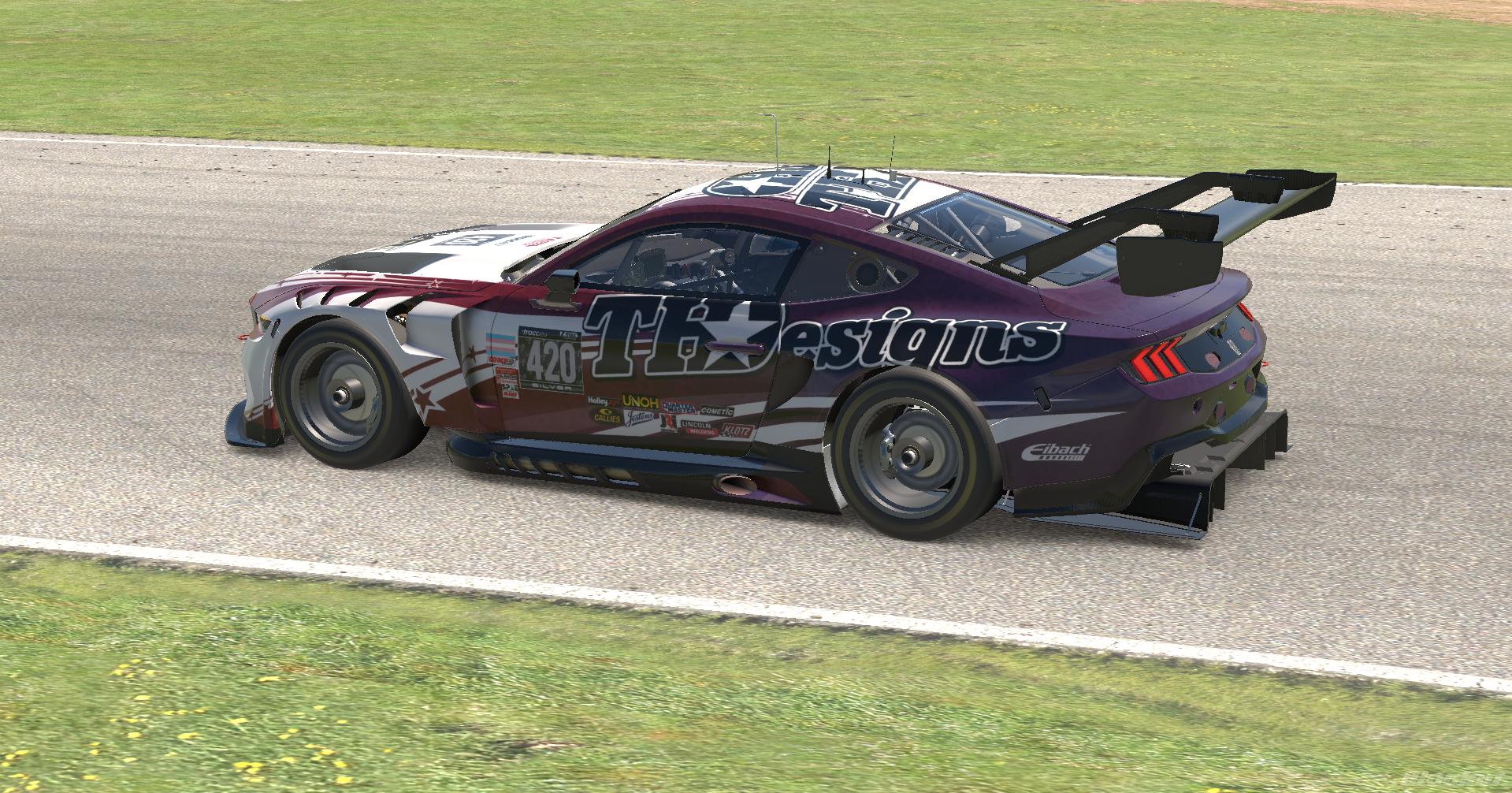 Preview of 2026 - SimStamp - Sol / SheepMomSol - TH Designs - 2026 VTRACC Variation Regal Red to Texan Purple by Teejay Handley