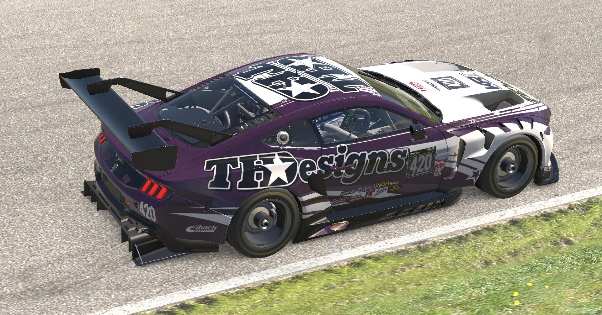 Preview of 2026 - SimStamp - Sol / SheepMomSol - TH Designs - 2026 VTRACC Variation Texan Purple by Teejay Handley