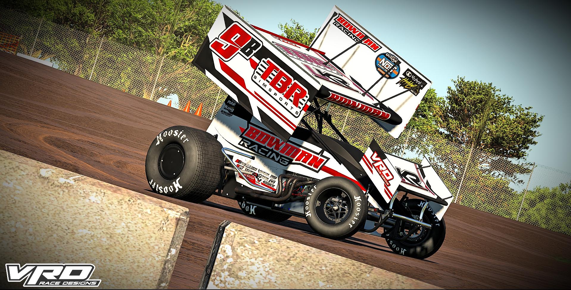 Preview of IBowman 9B WhiteBlkRed   by Austin M.