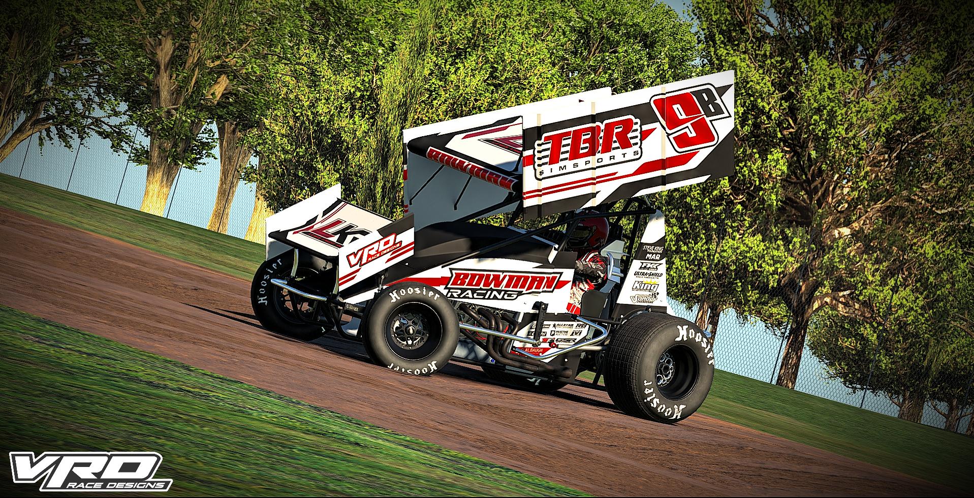 Preview of IBowman 9B WhiteBlkRed   by Austin M.