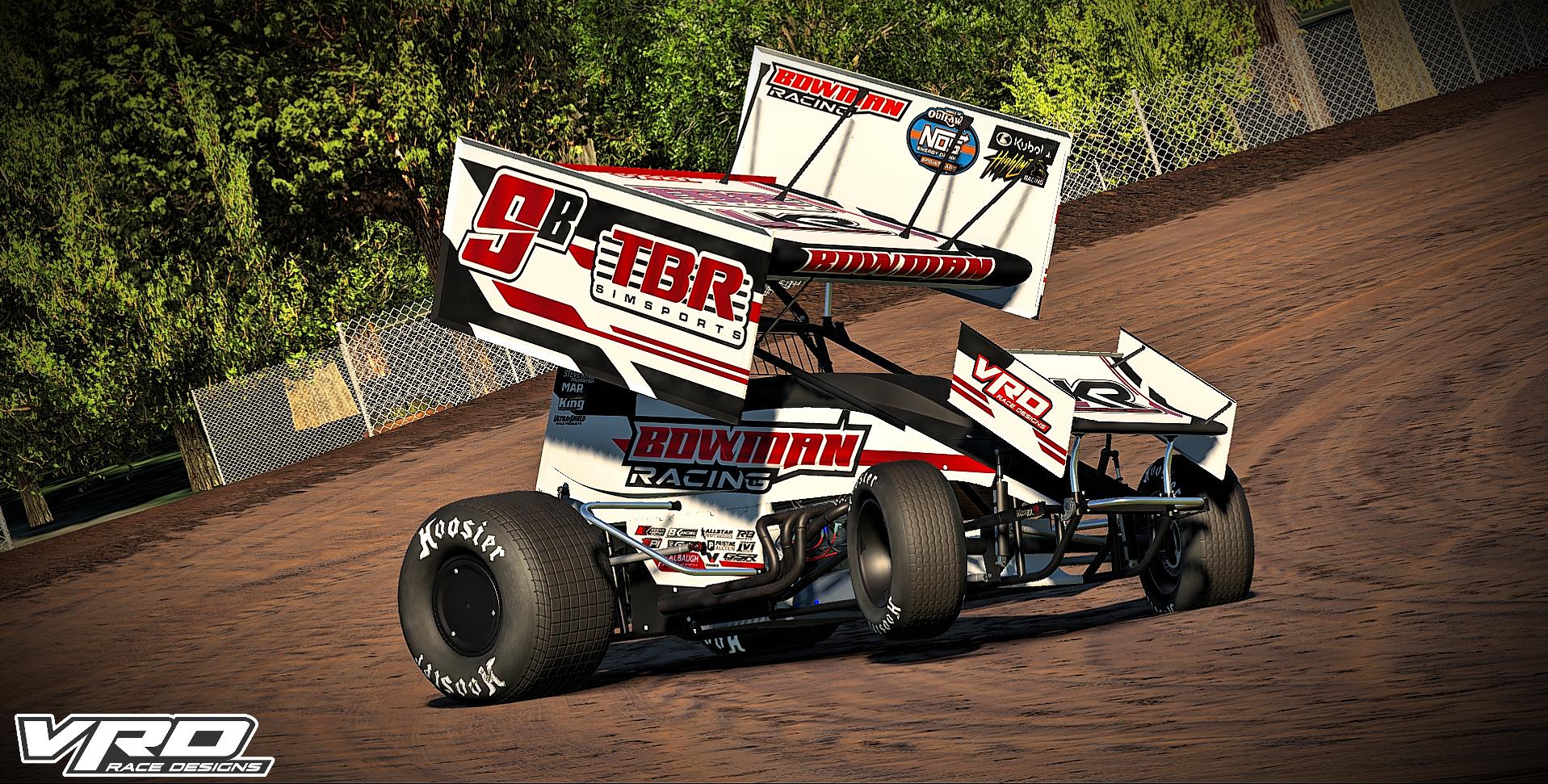 Preview of IBowman 9B WhiteBlkRed   by Austin M.