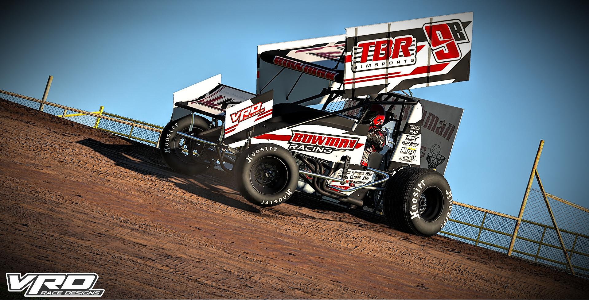 Preview of IBowman 9B WhiteBlkRed   by Austin M.