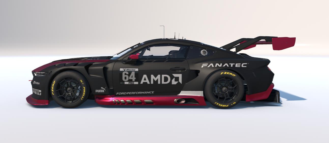 Preview of Bin It Racing - Crimson & Matte Black by Sam Mort