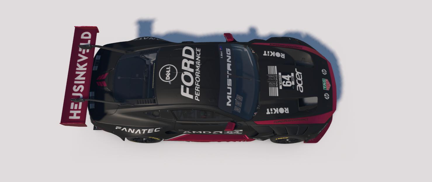 Preview of Bin It Racing - Crimson & Matte Black by Sam Mort