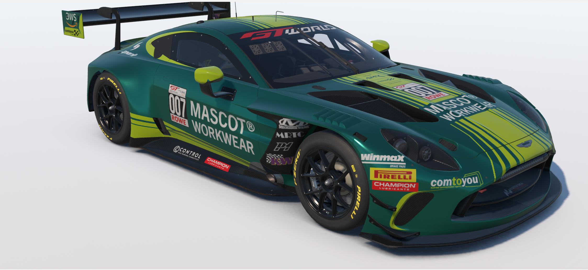 Preview of Comtoyou Racing Car #007 2026 Livery for the GTWC  by Keith Archer