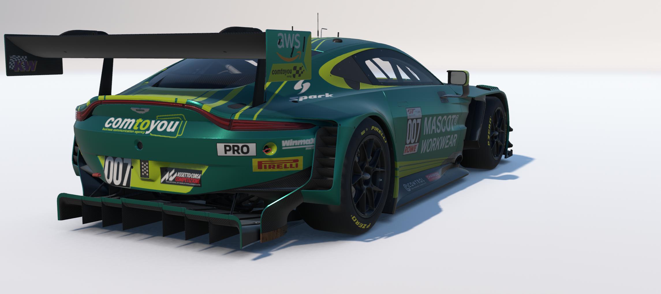 Preview of Comtoyou Racing Car #007 2026 Livery for the GTWC  by Keith Archer