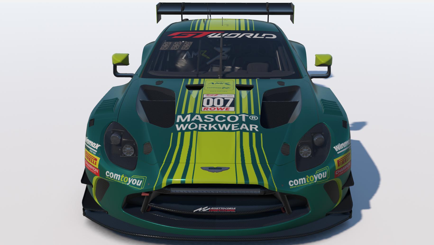 Preview of Comtoyou Racing Car #007 2026 Livery for the GTWC  by Keith Archer