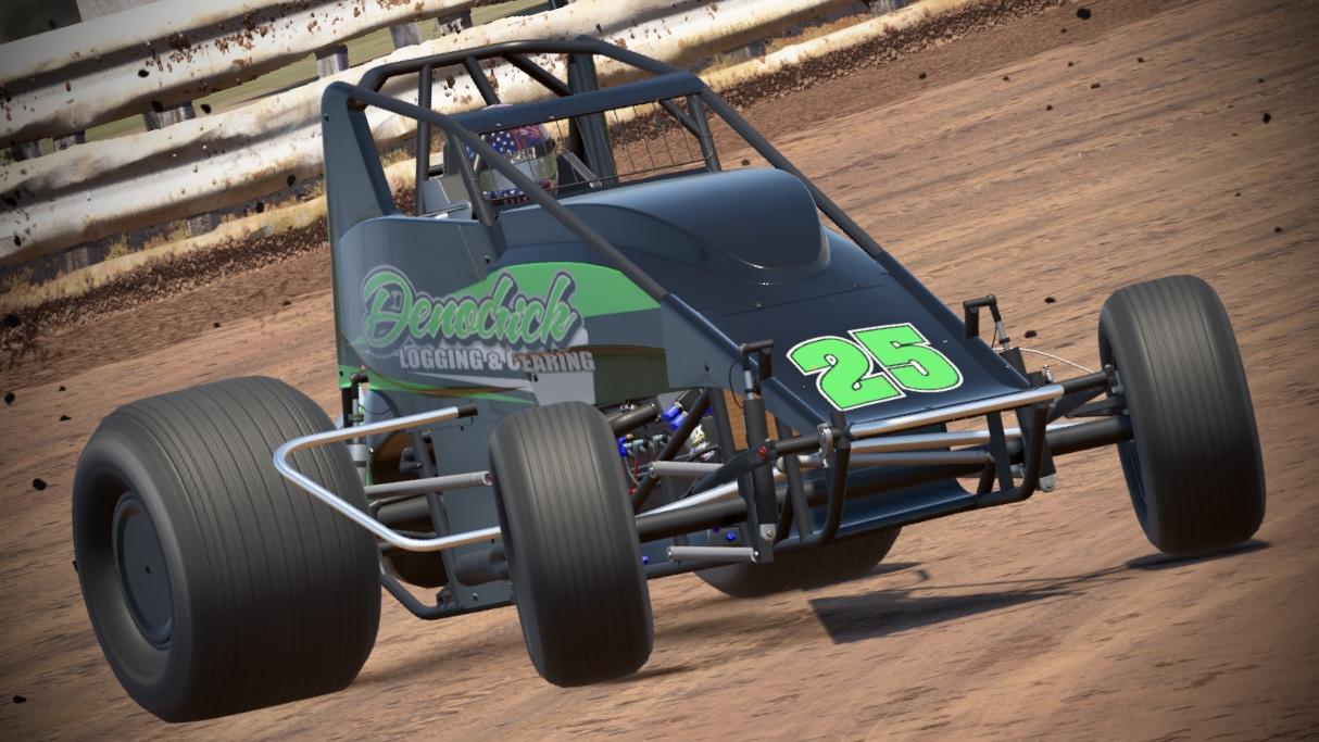 Jimmy Seger 2015 Non Wing Sprint Car (Sim - Stamped) by Chase Hummel ...