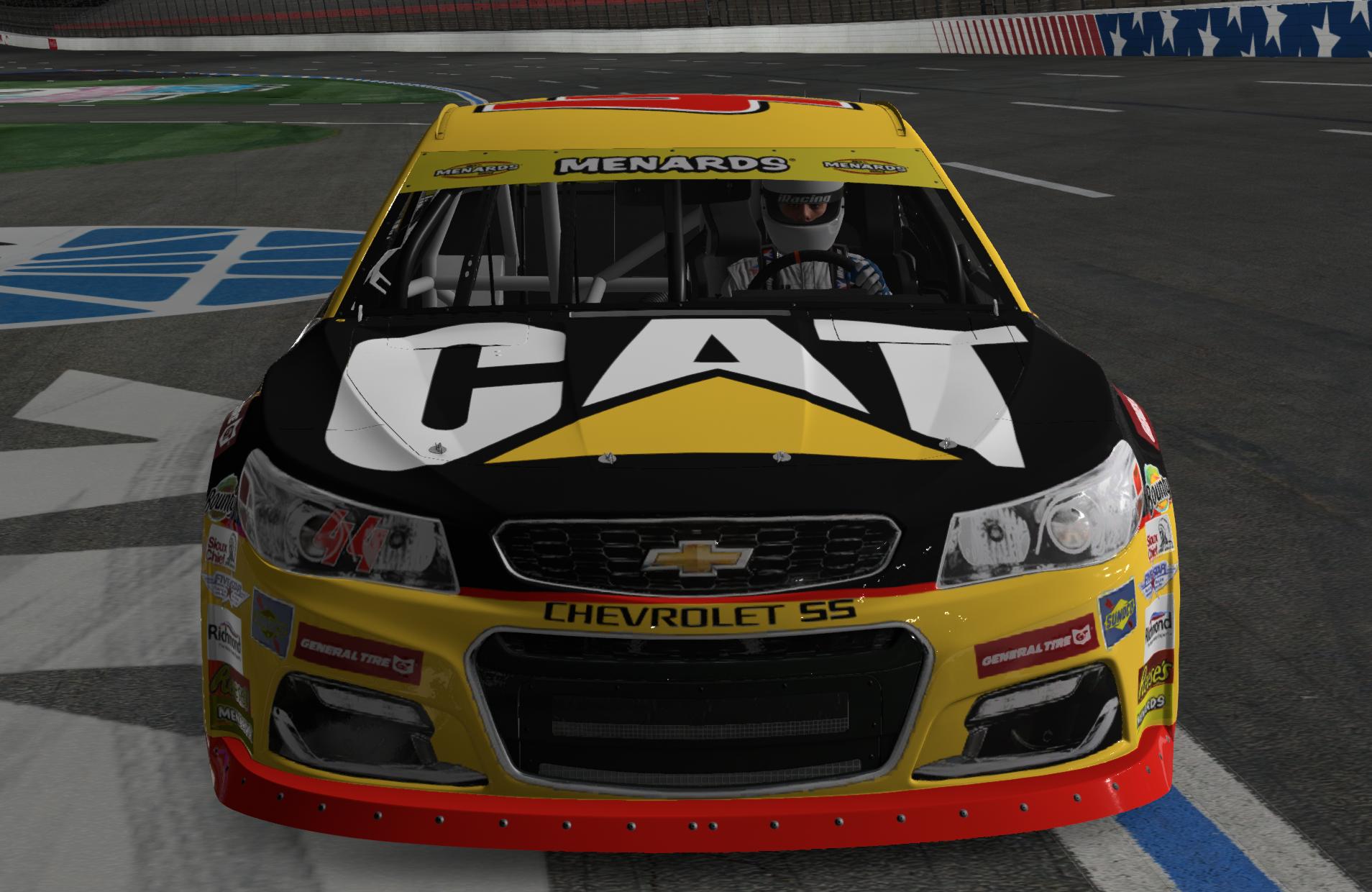 Preview of Ward Burton 1999/2000 Caterpillar ARCA Chevy SS by Brian J Oshenska