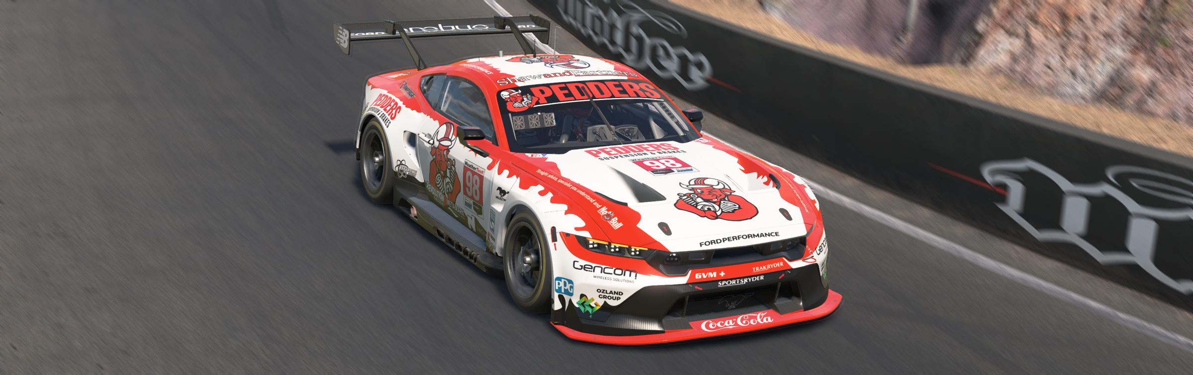 Preview of Pedders No Bull Ford Mustang GT3 by Warren M.