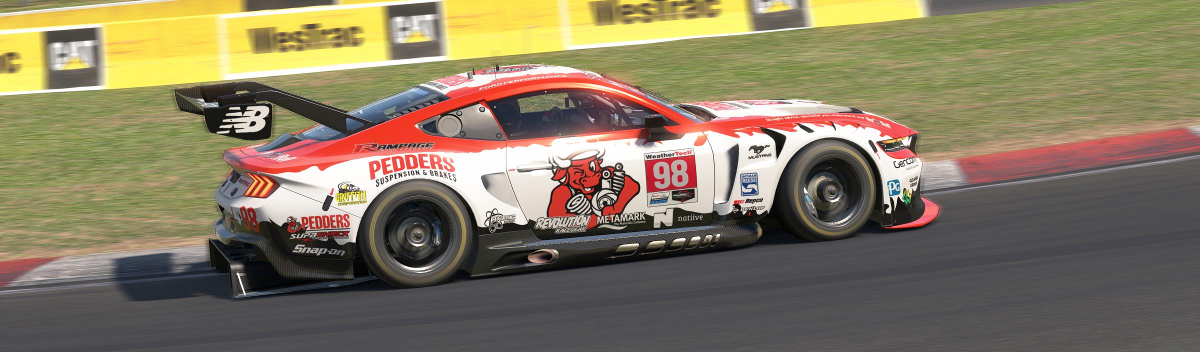 Preview of Pedders No Bull Ford Mustang GT3 by Warren M.