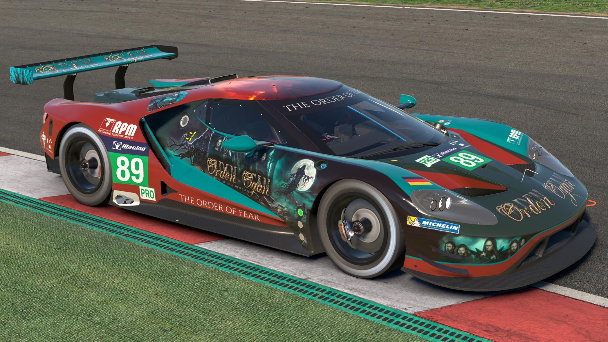 Preview of Orden Ogan The Order Of Fear Ford GTE by Jasper De Jong