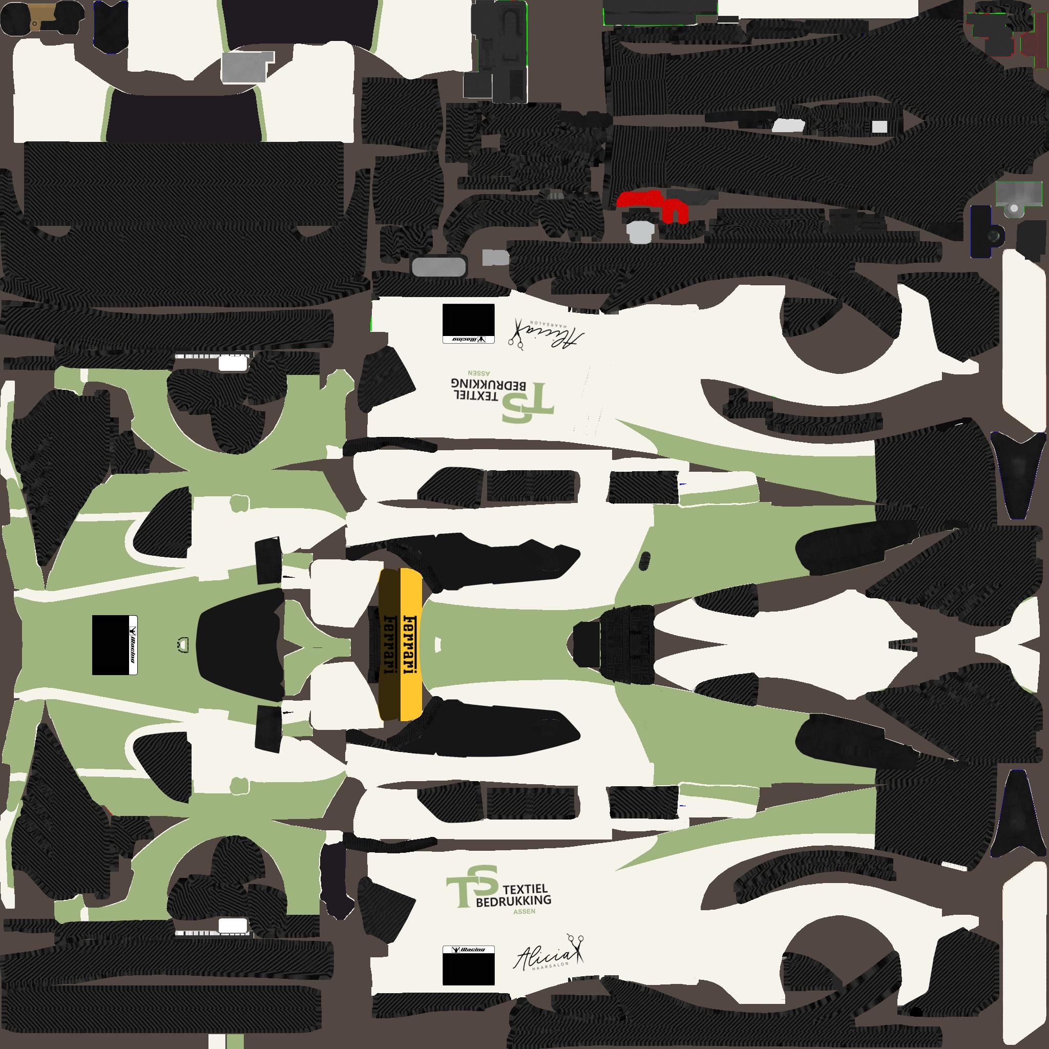 Preview of Ferrari 499P Sil V5 by Tim Kendle