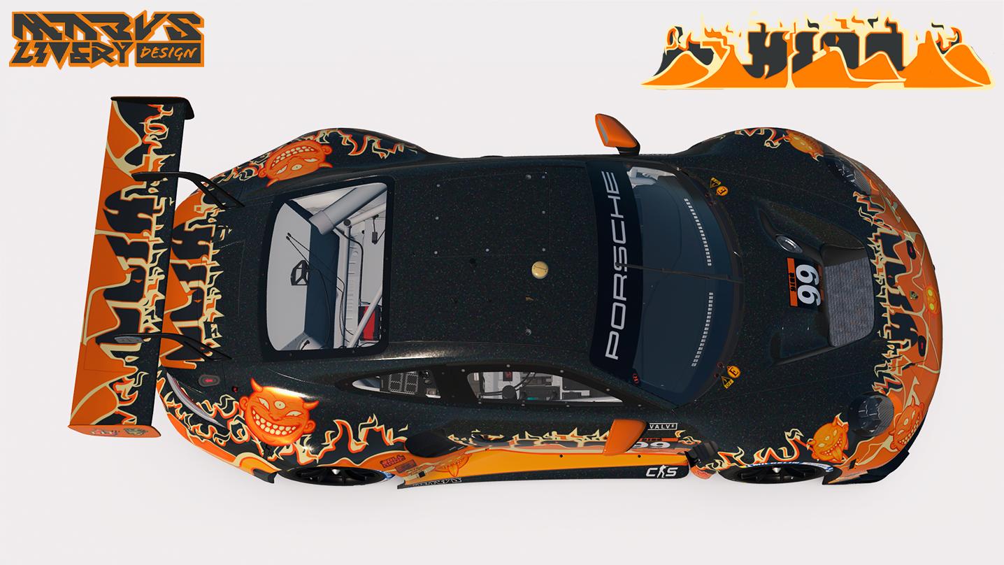 Preview of Porsche 992r GT3 HELLISH by Mabus T.