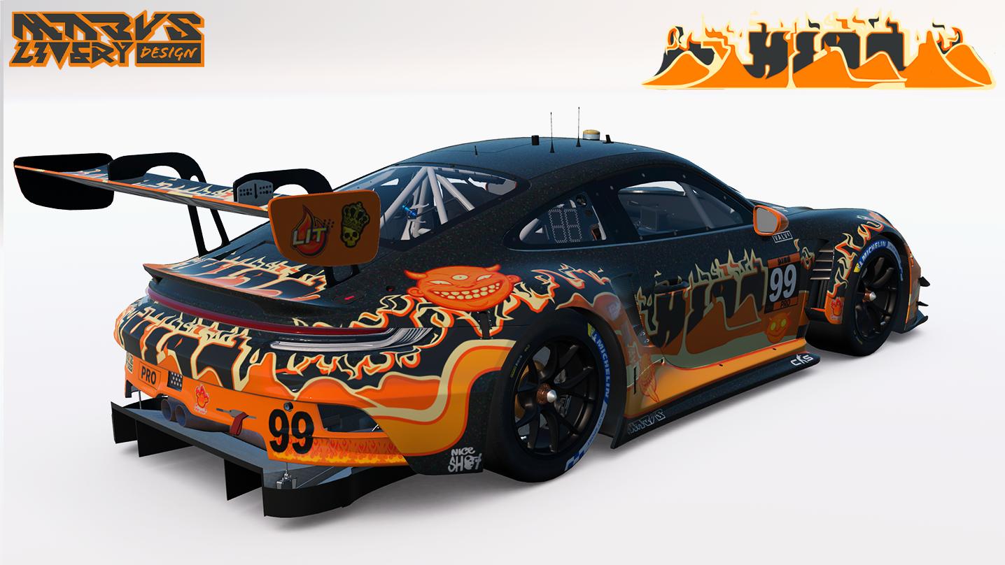 Preview of Porsche 992r GT3 HELLISH by Mabus T.