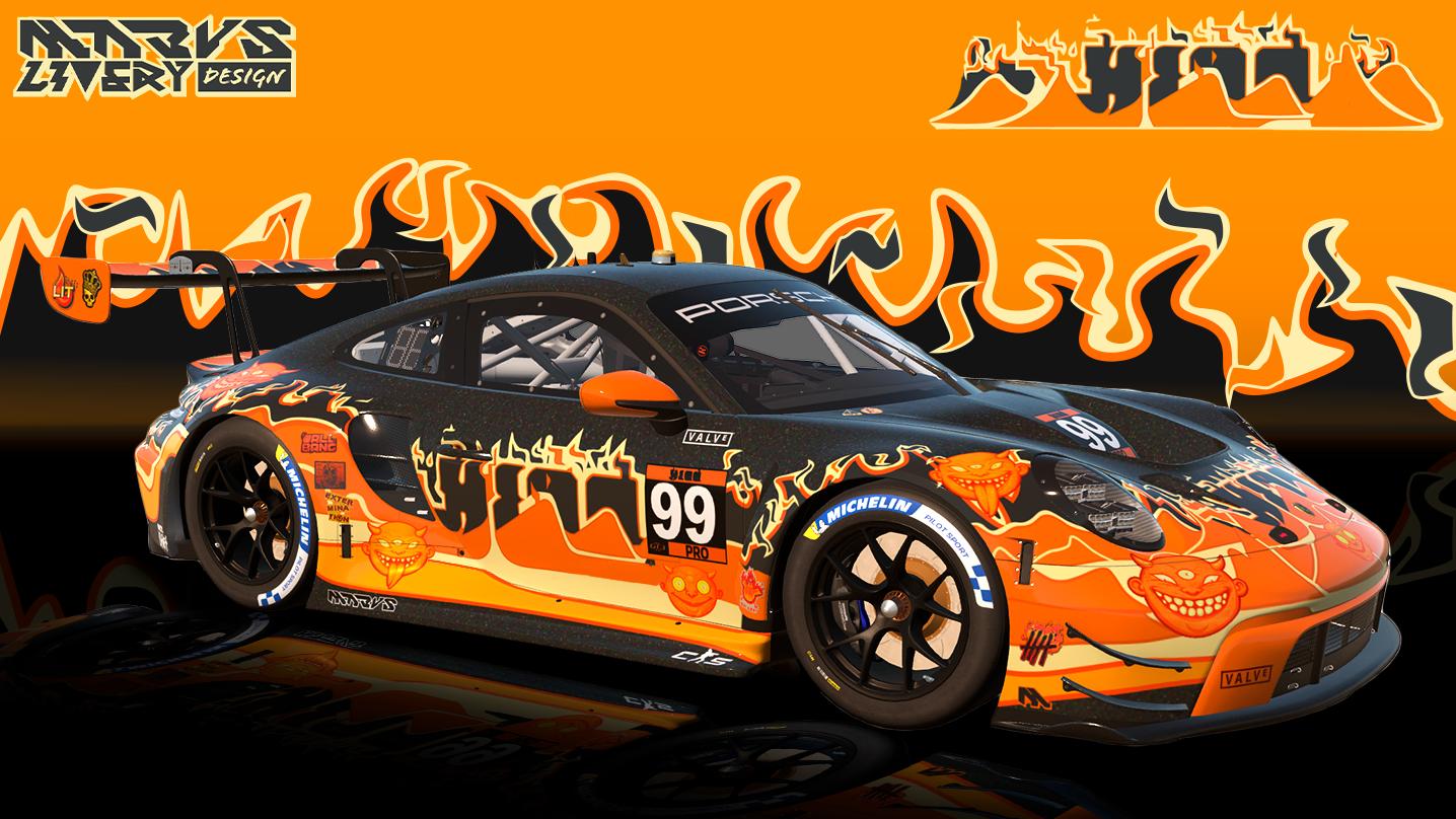 Preview of Porsche 992r GT3 HELLISH by Mabus T.
