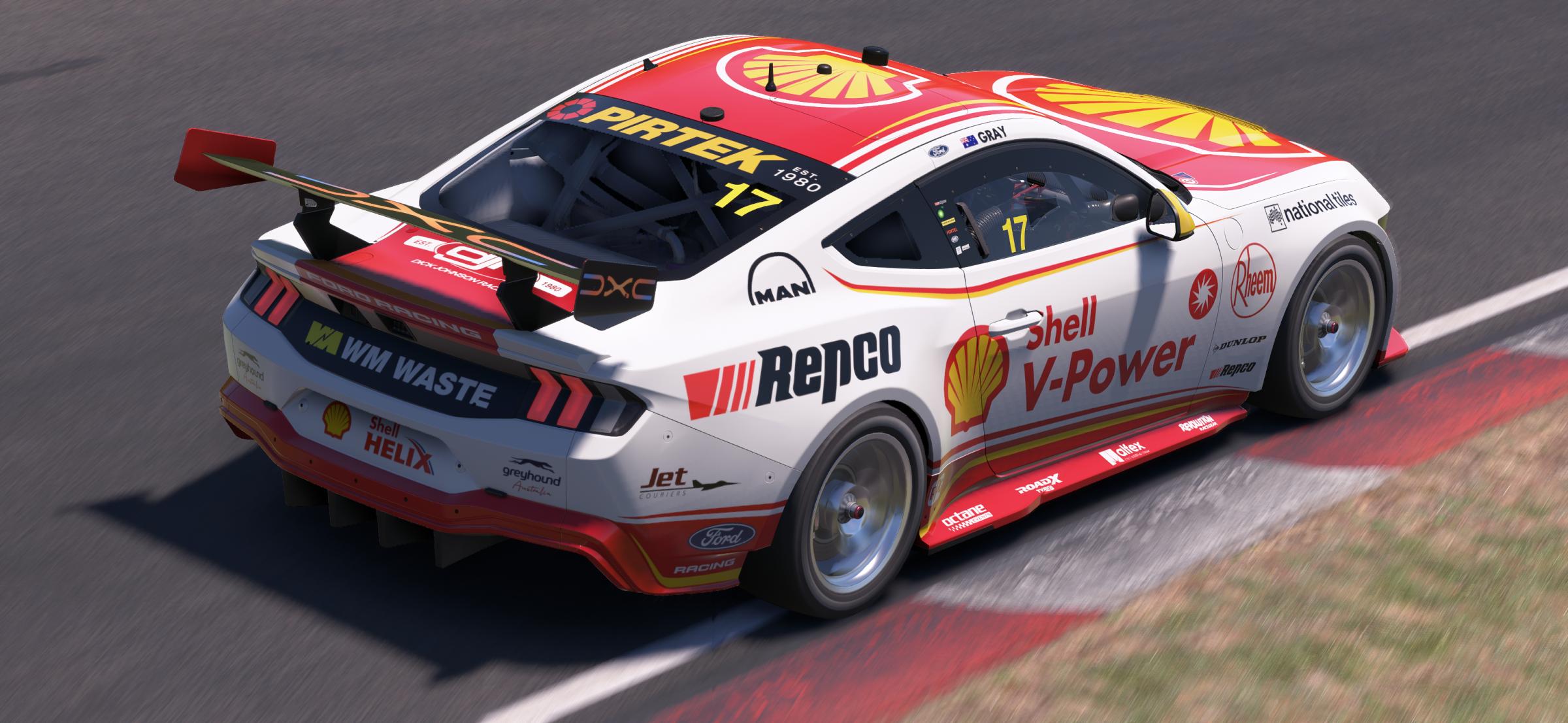 Preview of Rylan Gray 2026 Dick Johnson Racing Shell V-Power by Mick J.