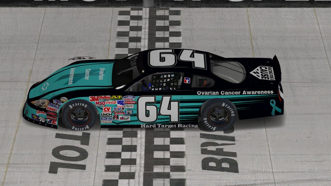 Preview of Ovarian Cancer Awareness- Hard Target Racing by Peyton Johnson
