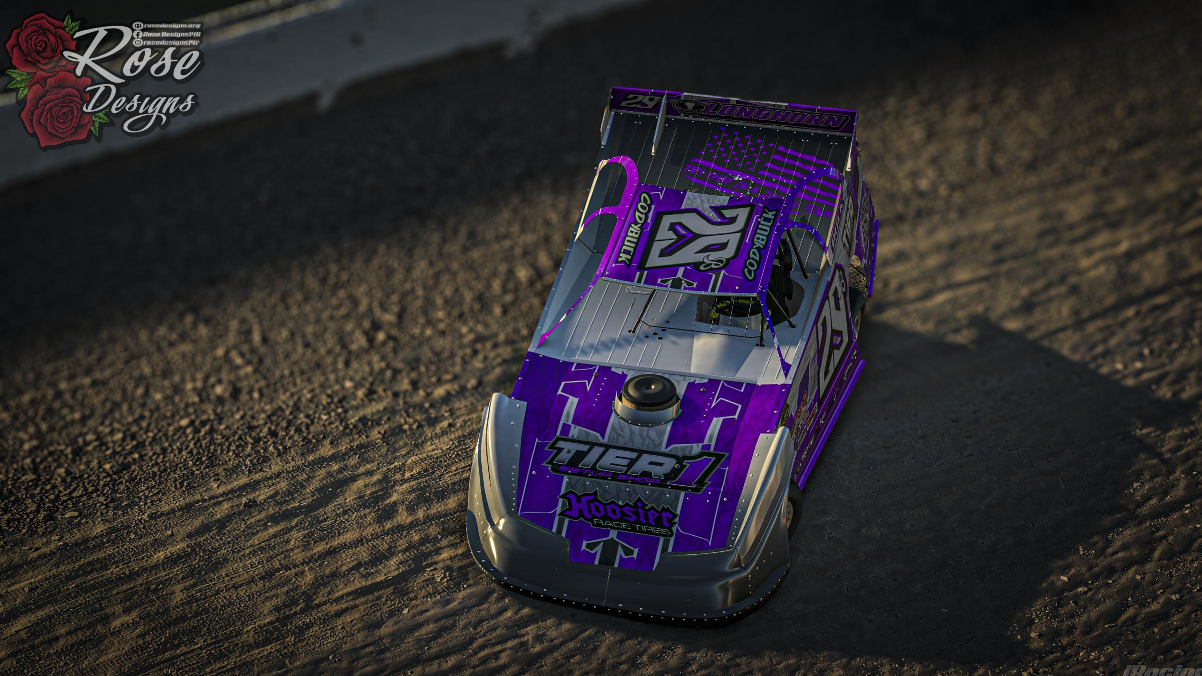 Preview of Cody Bucks 2026s1 dirt late model wrap by Mark R Rose