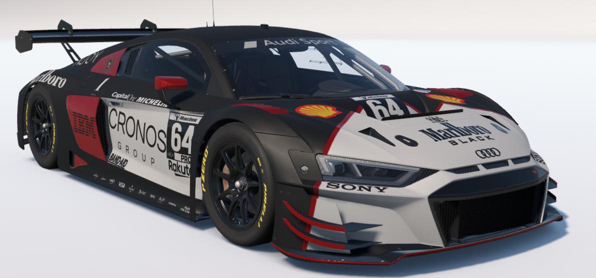 Preview of Marlboro Black Audi R8 LMS EVO II GT3 by Ronald Lawson2