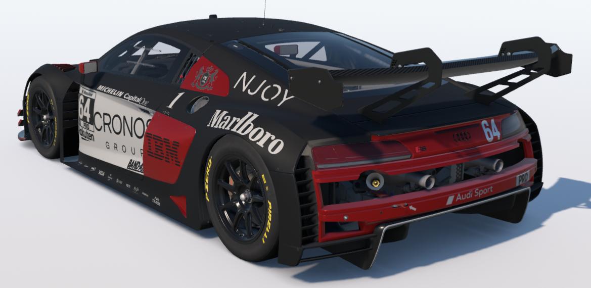 Preview of Marlboro Black Audi R8 LMS EVO II GT3 by Ronald Lawson2