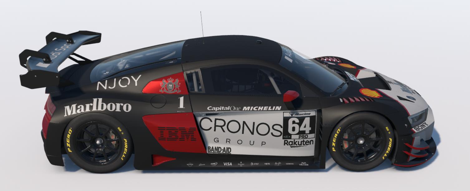 Preview of Marlboro Black Audi R8 LMS EVO II GT3 by Ronald Lawson2
