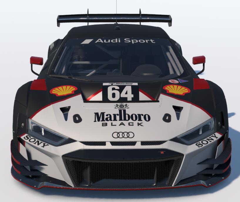 Preview of Marlboro Black Audi R8 LMS EVO II GT3 by Ronald Lawson2