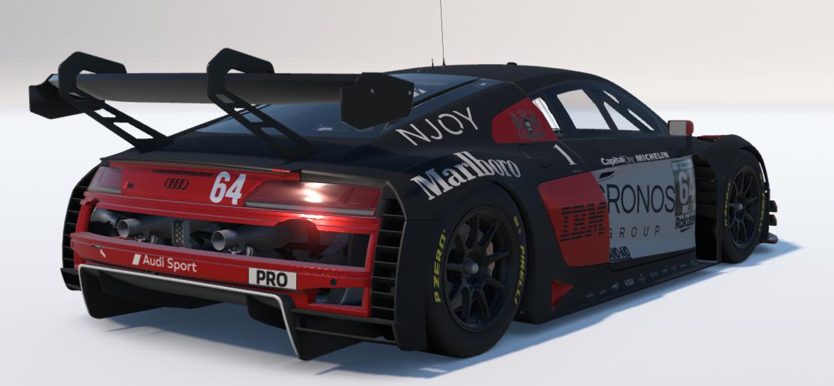 Preview of Marlboro Black Audi R8 LMS EVO II GT3 by Ronald Lawson2